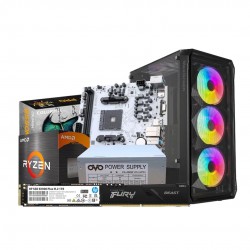 AMD Ryzen 7 5700G Budget PC With Colorful B550M-T Pro Motherboard 8GB RAM 500GB NVMe SSD