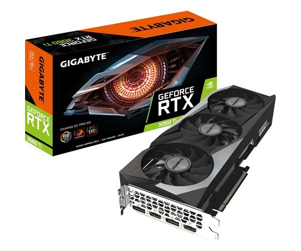 Gigabyte GeForce RTX 3060 Ti Gaming OC 8G Graphics Card