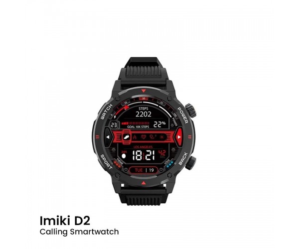 Imiki D2 BT Calling rugged Smart Watch