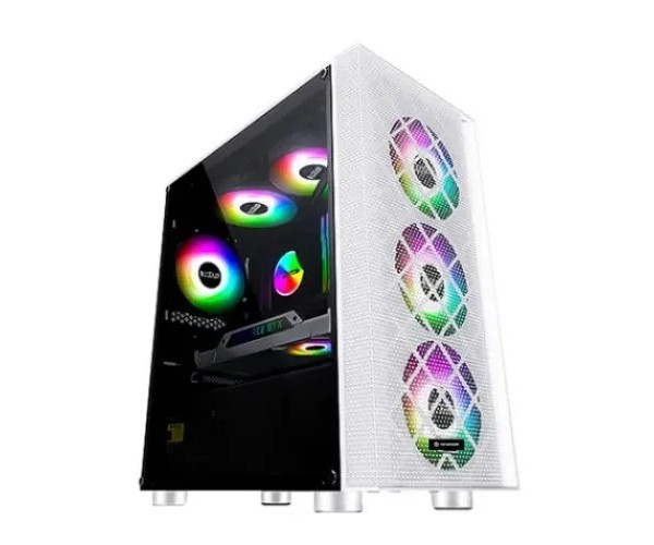 PCcooler Game 6 Tempered Glass Mid Tower Gaming Case