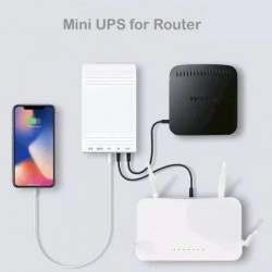 Em Link Mini UPS for Wifi Router / Onu 3-5hrs power backup