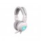 A4 TECH BLOODY G310 WHITE NEON GAMING HEADPHONE