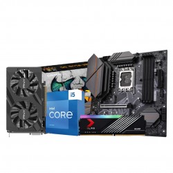 Intel Core i5-13400F With Colorful B760M-PLUS D5 MOTHERBOARD PNY DDR5 16GB RAM PNY RTX 3050 Graphics COMBO